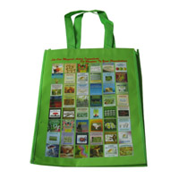 平凉LB11覆膜无纺布广告袋